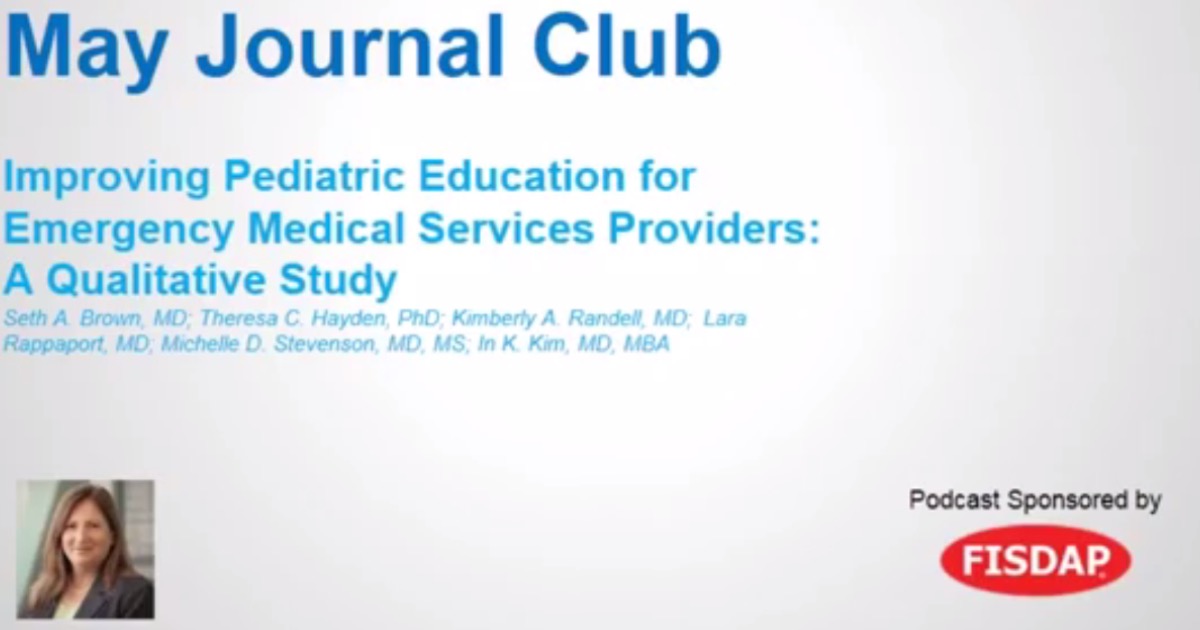 PCRF Journal Club Podcast - Monday, Dec. 9, 2019 at 12PM CST