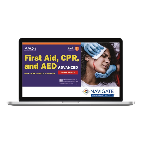 Navigate Advantage Access for Advanced First Aid, CPR, and AED, Eighth